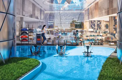 Apartment - 2 Bedrooms - 3 Bathrooms for sale in Timez By Danube - Dubai Silicon Oasis - Dubai