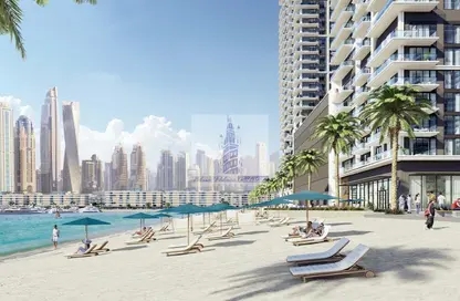 Apartment - 4 Bedrooms - 4 Bathrooms for sale in Beach Mansion - EMAAR Beachfront - Dubai Harbour - Dubai