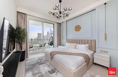 Apartment - 2 Bedrooms - 2 Bathrooms for sale in Palace Beach Residence - EMAAR Beachfront - Dubai Harbour - Dubai