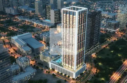 Apartment - 1 Bedroom - 2 Bathrooms for sale in Binghatti Apex - Jumeirah Village Circle - Dubai