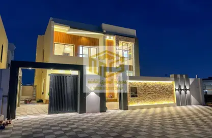 Outdoor Building image for: Villa - 4 Bedrooms - 4 Bathrooms for sale in Al Helio 2 - Al Helio - Ajman, Image 1
