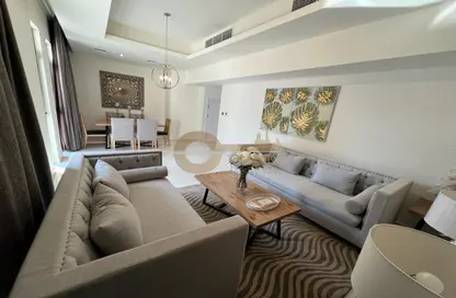 Living / Dining Room image for: Townhouse - 3 Bedrooms - 5 Bathrooms for rent in Aurum Villas - Zinnia - Damac Hills 2 - Dubai, Image 1