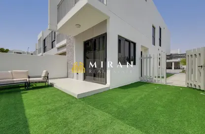 Outdoor House image for: Townhouse - 3 Bedrooms - 5 Bathrooms for sale in Aurum Villas - Aster - Damac Hills 2 - Dubai, Image 1