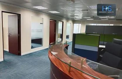 نصف طابق - استوديو - 2 حمامات للايجار في برج الموسى 2 - أبراج الموسى - شارع الشيخ زايد - دبي