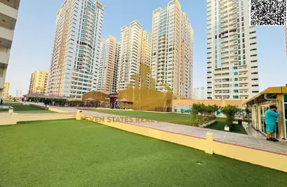 Apartment - 2 Bedrooms - 3 Bathrooms for rent in Ajman One Tower 9 - Ajman One - Ajman Downtown - Ajman