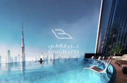 Apartment - 2 Bedrooms - 3 Bathrooms for sale in Binghatti Mercedes Benz - Downtown Dubai - Dubai