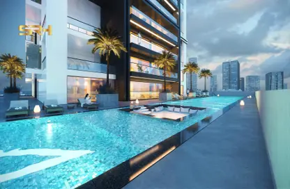 Pool image for: Apartment - 2 Bathrooms for sale in Binghatti Gardenia - Jumeirah Village Circle - Dubai, Image 1