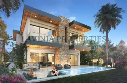 Townhouse - 4 Bedrooms - 4 Bathrooms for sale in Costa Brava at DAMAC Lagoons - Damac Lagoons - Dubai