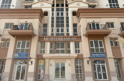 شقة - غرفة نوم - 2 حمامات للايجار في طراز البحر المتوسط - مساكن القناه المائية - مدينة دبي الرياضية - دبي