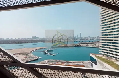 صورة لـ حوض سباحة شقة - 2 غرف نوم - 3 حمامات للايجار في أبراج الريم باي 2 - نجمة أبوظبي - جزيرة الريم - أبوظبي ، صورة رقم 1