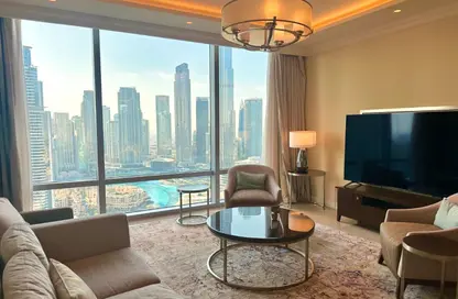 Hotel  and  Hotel Apartment - 2 Bedrooms - 3 Bathrooms for rent in The Address Residence Fountain Views 1 - The Address Residence Fountain Views - Downtown Dubai - Dubai