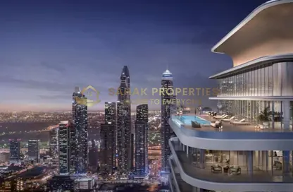 شقة - 2 غرف نوم - 3 حمامات للبيع في برج Seapoint 1 - سي بوينت - إعمار بيتشفرونت - دبي هاربور - دبي