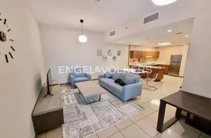 Apartment - 1 Bedroom - 2 Bathrooms for rent in Sulafa Tower - Dubai Marina - Dubai
