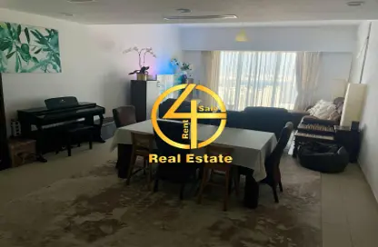 Living / Dining Room image for: Apartment - 3 Bedrooms - 4 Bathrooms for sale in The Gate Tower 1 - Shams Abu Dhabi - Al Reem Island - Abu Dhabi, Image 1