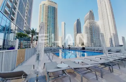 صورة لـ حوض سباحة شقة - 3 غرف نوم - 3 حمامات للايجار في فورتي 2 - فورتي - دبي وسط المدينة - دبي ، صورة رقم 1