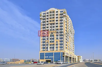 Outdoor Building image for: Apartment - 1 Bathroom for sale in Ajmal Sarah Tower - Dubai Residence Complex - Dubai, Image 1