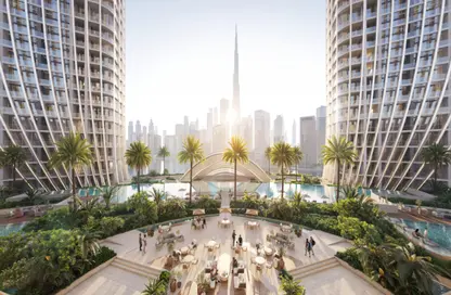 شقة - 1 حمام للبيع في برج بن غاطي سكاي رايز أ - بن غاطي سكاي رايز - الخليج التجاري - دبي