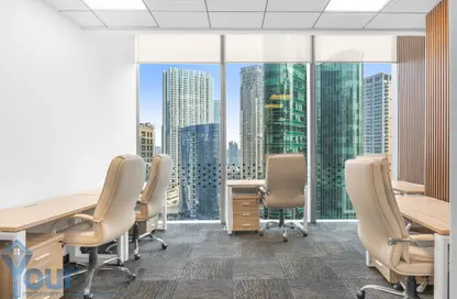 مكتب - استوديو - 1 حمام للايجار في برج أوبوس - الخليج التجاري - دبي