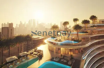 Apartment - Studio - 1 Bathroom for sale in Binghatti Aquarise - Business Bay - Dubai Apartment - Studio - 1 Bathroom for sale in Binghatti Aquarise - Business Bay - Dubai