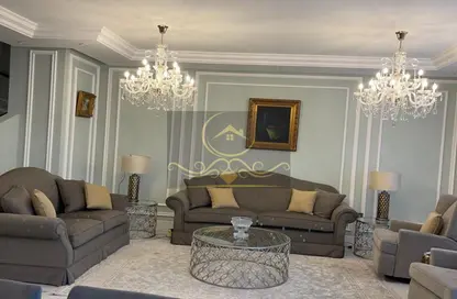 Living Room image for: Villa - 5 Bedrooms - 6 Bathrooms for sale in Arabian Style - Al Reef Villas - Al Reef - Abu Dhabi, Image 1