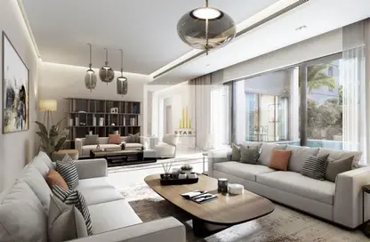 Living Room image for: Duplex - 4 Bedrooms - 5 Bathrooms for sale in Sobha One - Sobha Hartland - Mohammed Bin Rashid City - Dubai, Image 1