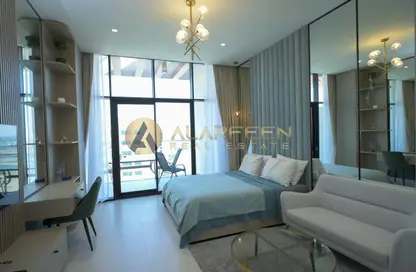 Room / Bedroom image for: Apartment - 1 Bathroom for rent in Westwood By IMTIAZ - Al Furjan - Dubai, Image 1