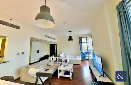 شقة - غرفة نوم - 2 حمامات للايجار في جرين ليك برج 2 - ابراج جرين ليك - أبراج بحيرة الجميرا - دبي