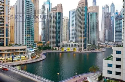 شقة - غرفة نوم - 2 حمامات للبيع في شقق أورا هاربور السكنية والفندقية - دبي مارينا - دبي