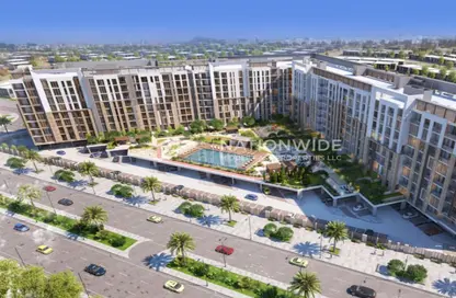Outdoor Building image for: Apartment - 2 Bedrooms - 2 Bathrooms for sale in Rukan Residences - Rukan - Dubai, Image 1