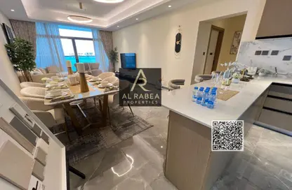 Apartment - 1 Bedroom - 2 Bathrooms for sale in Ajman Creek Towers - Al Rashidiya 1 - Al Rashidiya - Ajman