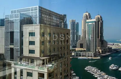 Apartment - 4 Bedrooms - 3 Bathrooms for rent in Al Mesk Tower - Emaar 6 Towers - Dubai Marina - Dubai