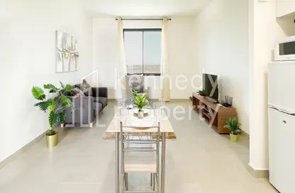 Living Room image for: Apartment - 1 Bedroom - 1 Bathroom for rent in Al Ghadeer 2 - Al Ghadeer - Abu Dhabi, Image 1