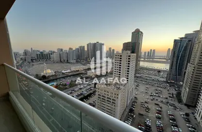 شقة - 2 غرف نوم - 2 حمامات للايجار في أبراج بابل - المجاز 3 - المجاز - الشارقة