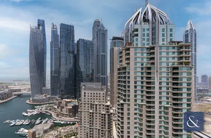 Apartment - 3 Bedrooms - 3 Bathrooms for sale in Al Mesk Tower - Emaar 6 Towers - Dubai Marina - Dubai
