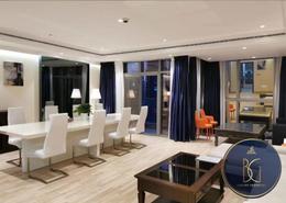 Living / Dining Room image for: Penthouse - 5 bedrooms - 2 bathrooms for sale in Global Lake View - Lake Almas East - Jumeirah Lake Towers - Dubai, Image 1