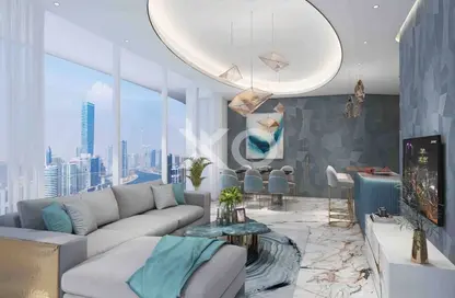 Apartment - 2 Bedrooms - 3 Bathrooms for sale in Chic Tower - Business Bay - Dubai