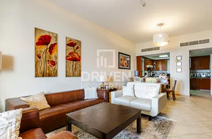 Living / Dining Room image for: Apartment - 2 Bedrooms - 3 Bathrooms for sale in New Bridge Hills 3 - New Bridge Hills - Motor City - Dubai, Image 1