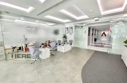 Office Space - Studio - 2 Bathrooms for rent in Concord Tower - Dubai Media City - Dubai