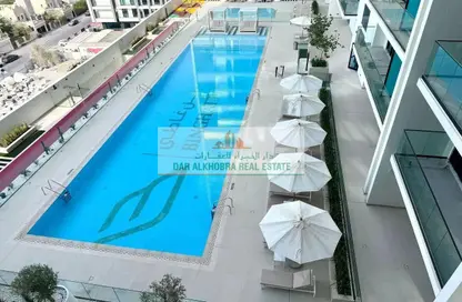 Apartment - 1 Bedroom - 2 Bathrooms for rent in Binghatti Azure - Jumeirah Village Circle - Dubai