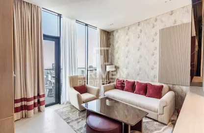 Apartment - 1 Bedroom - 3 Bathrooms for rent in Binghatti Royale - District 18 - Jumeirah Village Circle - Dubai Apartment - 1 Bedroom - 3 Bathrooms for rent in Binghatti Royale - District 18 - Jumeirah Village Circle - Dubai