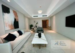 Living Room image for: Apartment - 3 bedrooms - 4 bathrooms for sale in Gulfa Towers - Al Rashidiya 1 - Al Rashidiya - Ajman, Image 1