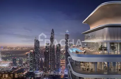 Apartment - 1 Bedroom - 1 Bathroom for sale in Seapoint - EMAAR Beachfront - Dubai Harbour - Dubai
