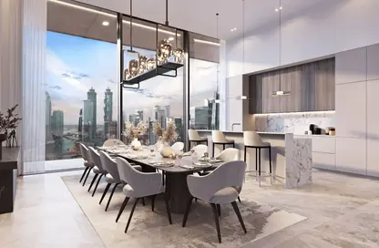 Apartment - 1 Bedroom - 1 Bathroom for sale in Peninsula Four - Peninsula - Business Bay - Dubai