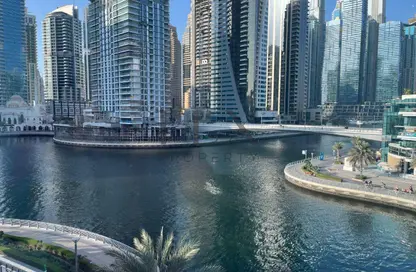 شقة - 3 غرف نوم - 4 حمامات للايجار في برج الزمان والمكان - دبي مارينا - دبي شقة - 3 غرف نوم - 4 حمامات للايجار في برج الزمان والمكان - دبي مارينا - دبي