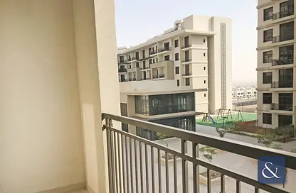 Balcony image for: Apartment - 1 Bedroom - 1 Bathroom for sale in Rawda Apartments 1 - Rawda Apartments - Town Square - Dubai, Image 1