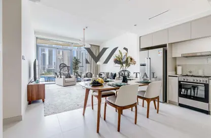 شقة - 2 غرف نوم - 2 حمامات للايجار في مارينا فيستا - إعمار بيتشفرونت - دبي هاربور - دبي