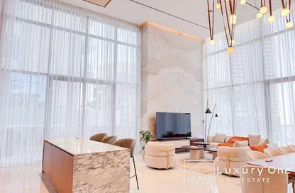 Penthouse - 4 Bedrooms - 7 Bathrooms for rent in One of One Luxury Residences - Business Bay - Dubai