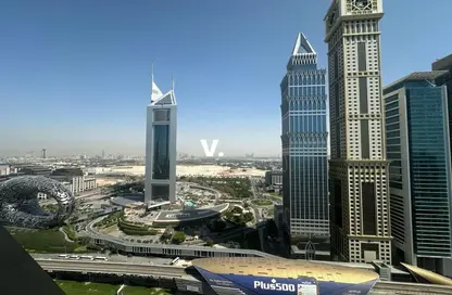 شقة - غرفة نوم - 2 حمامات للايجار في برج المنال - شارع الشيخ زايد - دبي