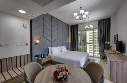 Apartment - Studio - 1 Bathroom for rent in Safeer Tower - Dubai Marina - Dubai