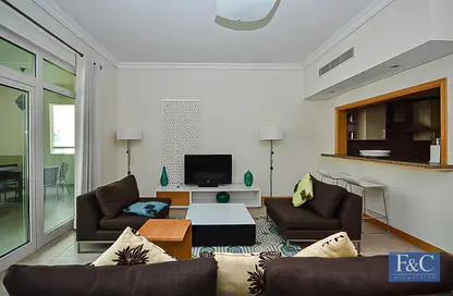 Apartment - 2 Bedrooms - 3 Bathrooms for rent in Al Das - Shoreline Apartments - Palm Jumeirah - Dubai